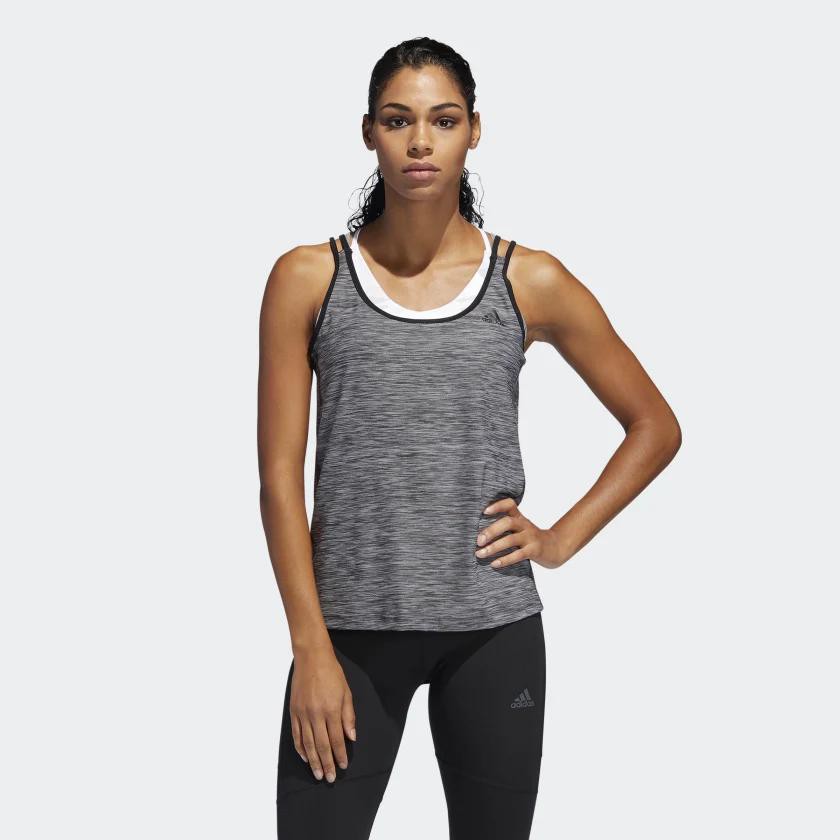 VIP THỂ THAO Áo tank thể thao nữ Adidas - DU3462