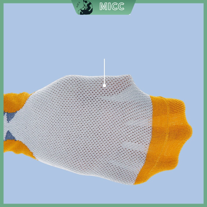 5 Đôi tất trẻ em MICCYBC chất cotton thoáng khí thoải mái cho bé 1-12 tuổi