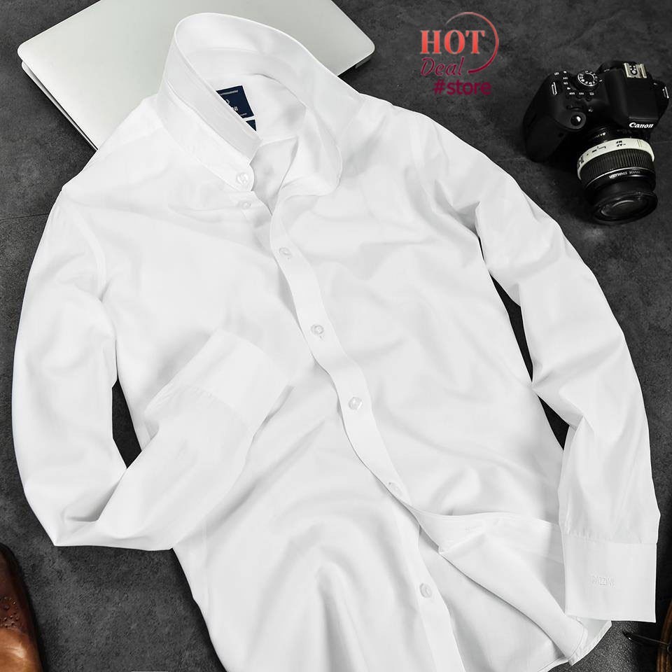[KHÔNG NHĂN] áo sơ mi nam phong cách đơn giản lịch sự nhiều màu lựa chọn | BigBuy360 - bigbuy360.vn