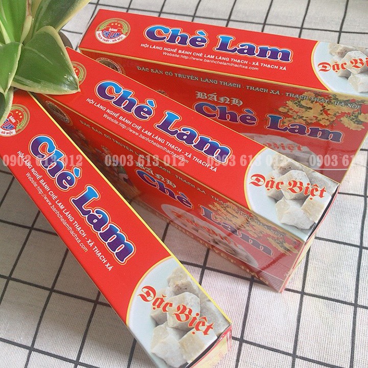 Chè lam ️FREESHIP️ Bánh chè lam Thạch Xá - Thạch Thất - Hà Nội mềm dẻo làm quà biếu (LOẠI 300G)