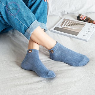 Tất gấu cổ ngắn đủ màu