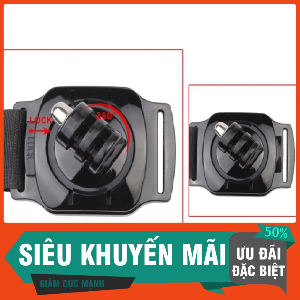 [SIÊU SALL ] Dây đeo cổ tay xoay 360 độ cho camera hành trình gopro sjcam, eken, xiaomi, 4k wifi, action camera . .