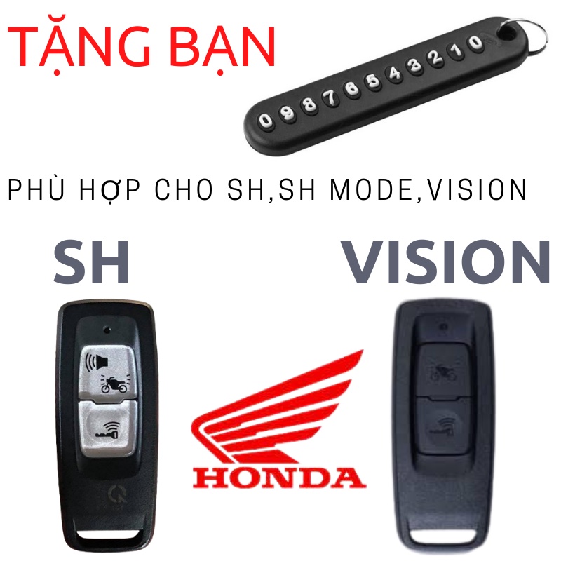 Bọc chìa khoá smartkey Sh,Bọc chìa khoá SH mode,Ốp  smartkey Vision 2021 (VS móc D )