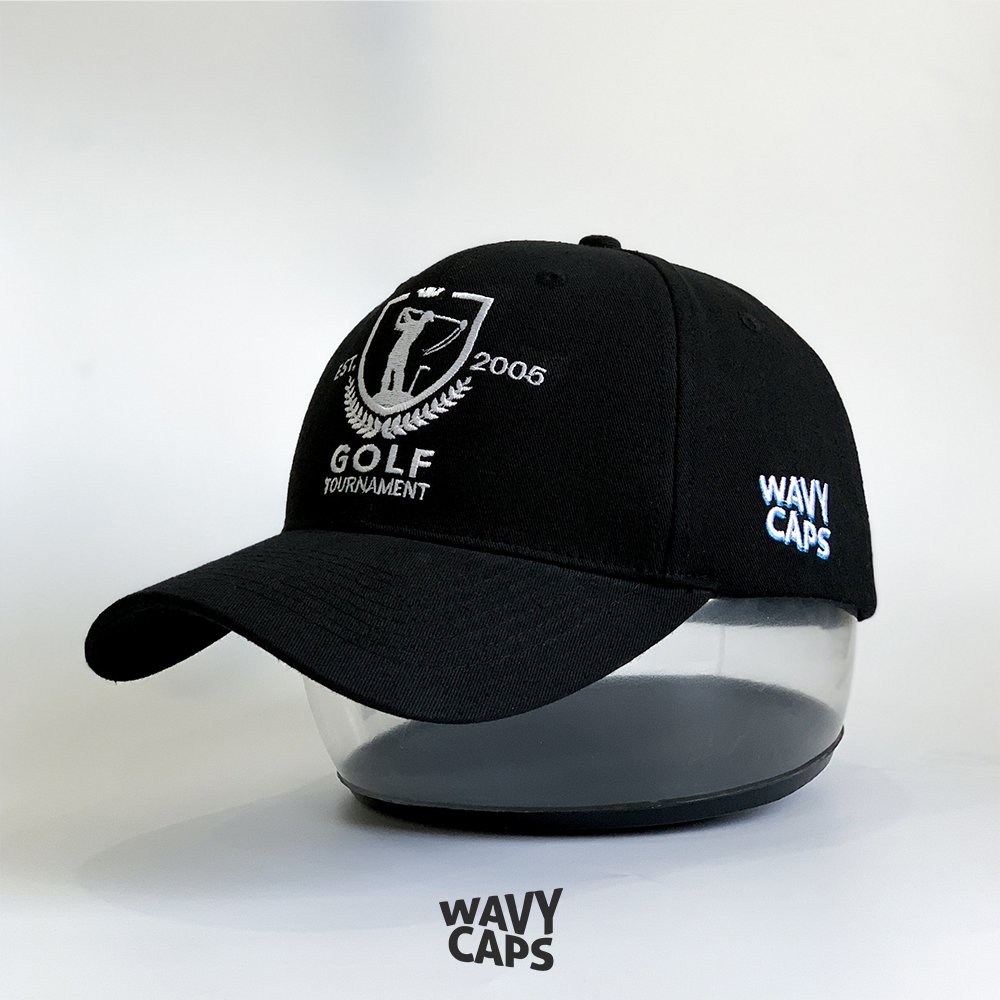 Mũ Lưỡi Trai Nón Vải Cao Cấp Màu Đen WAVY CAPS