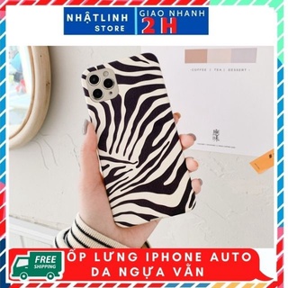 Ốp lưng iphone Auto Da Ngựa Vằn Thích hợp iphone 11,12 pro max,12,12 pro,11 pro max,11 pro,7 plus,7,xs max,8g,