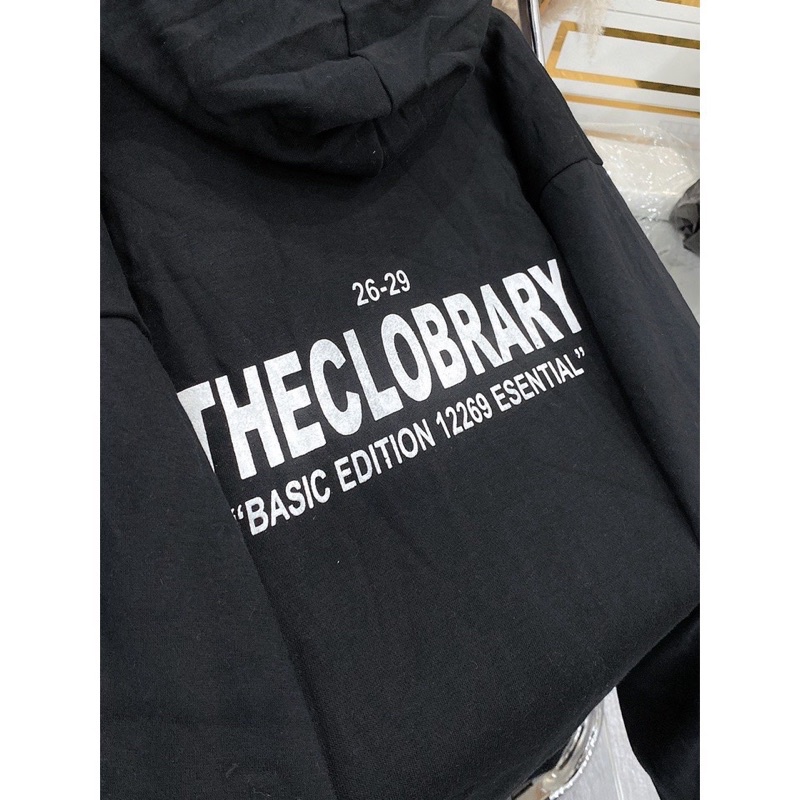 [HẰNG SẴN-ẢNH THẬT] Áo KHOÁC Hoodie CLO &amp; Ulzzang Unisex Chất Nỉ 2 Lớp Dày Dặn