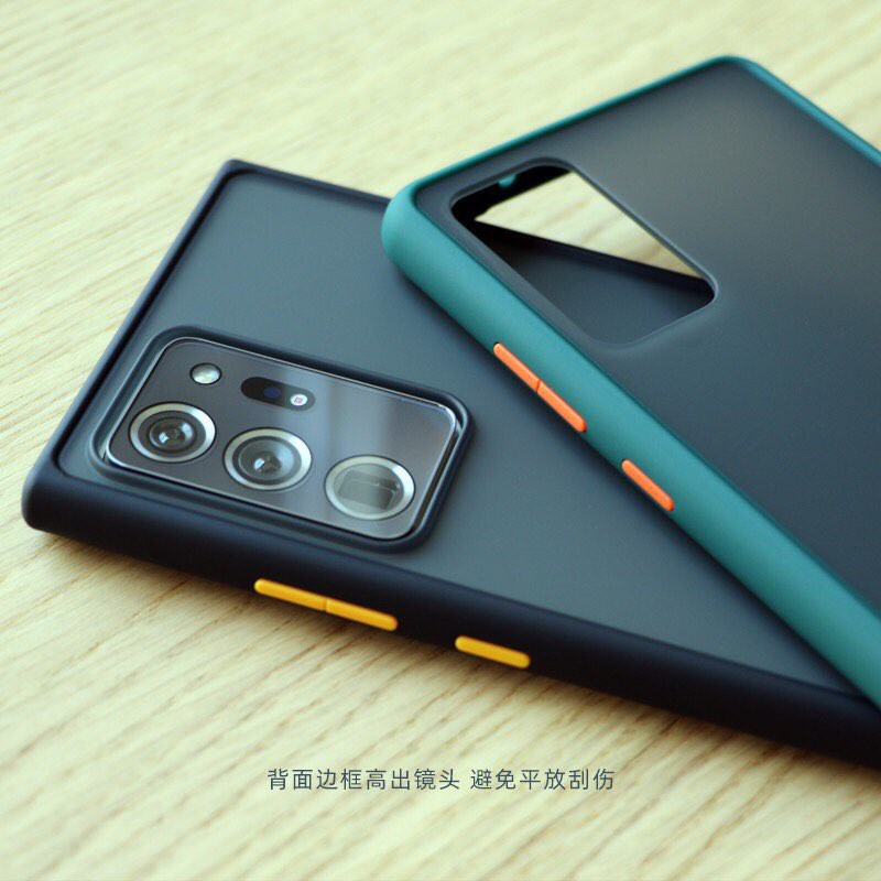 Ốp lưng samsung S21 Ultra S20+ S21Fe S20 S20+ S10 S10+ S9+ S8+ Note 8 Note 9 Note 10+ Note 20 S20Fe Đen Nhám [Basic]