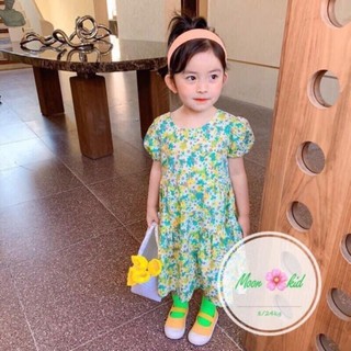 Combo 2 Đầm hoa  cute cho bé gái.