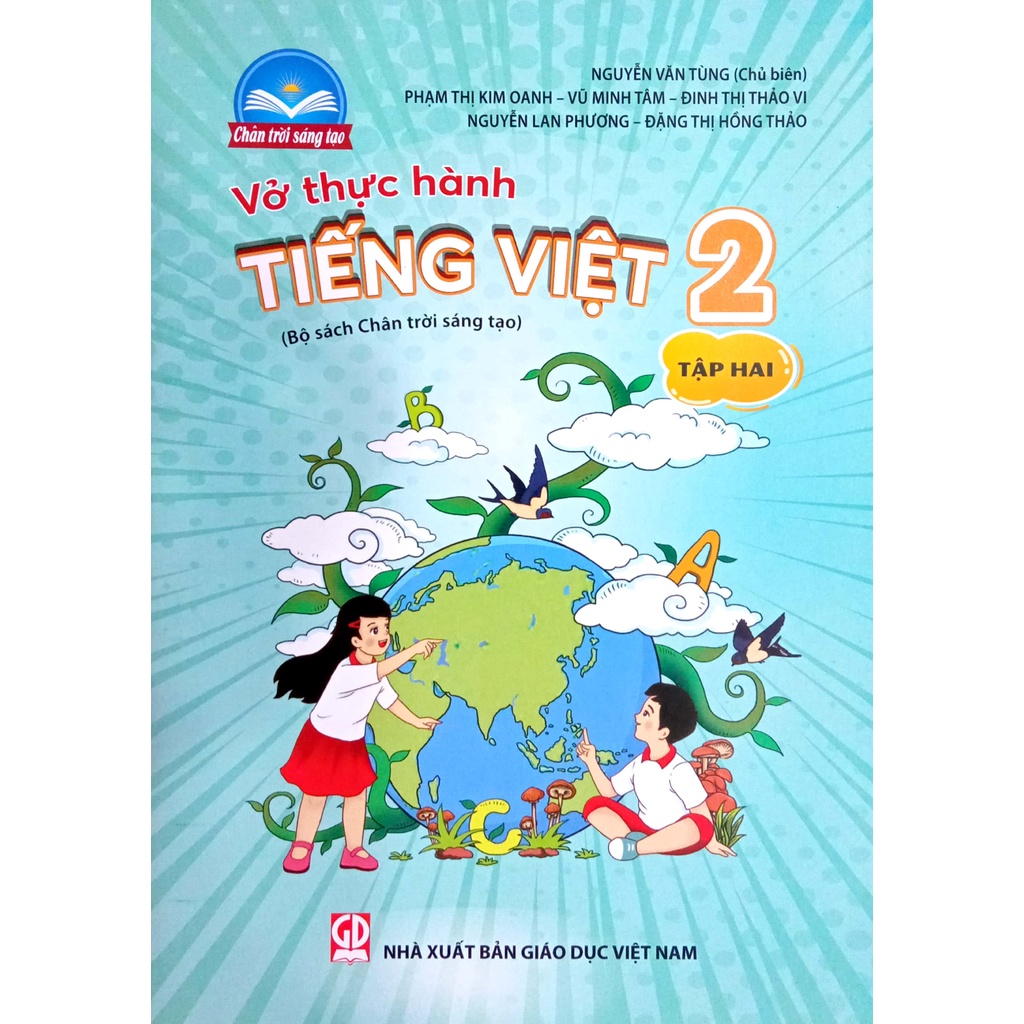Sách - Vở thực hành Tiếng Việt 2 tập 2 - Chân Trời Sáng Tạo