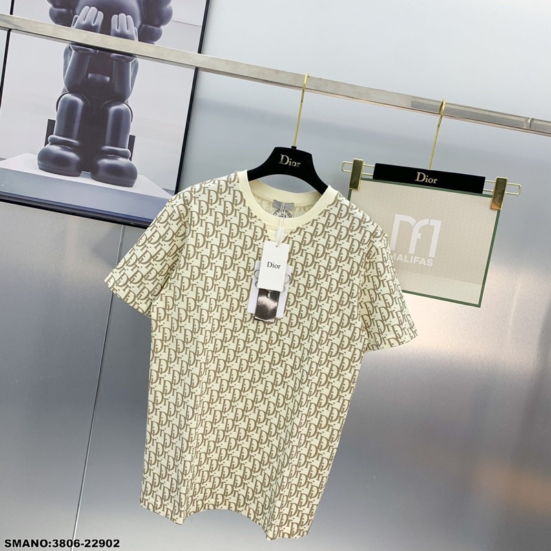 Áo Phông Nam Đi Ô In Full Họa Tiết - Áo Phông Đi Ô Đôi nam Nữ