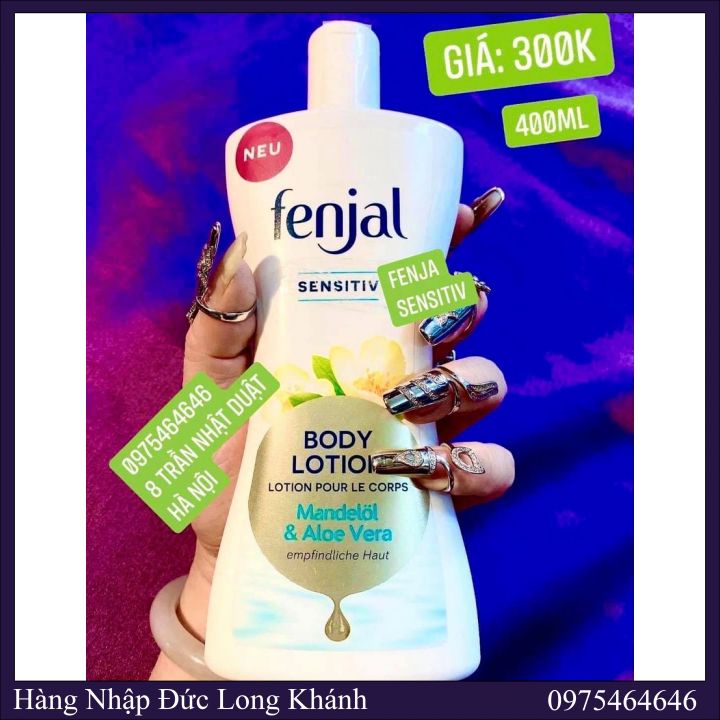 Kem Dưỡng Thể Fenjal “sensitive” (hàng nội địa Đức)