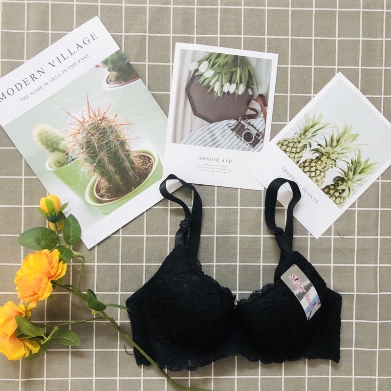 [CHÍNH HÃNG][FREESHIP] ÁO LÓT THÁI LAN BIGSIZE SISTERHOOD CÓ GỌNG QUẢ TO MÚT MỎNG REN BẢN TO 3 MÓC CUP C CHO NGỰC KHỦNG | BigBuy360 - bigbuy360.vn