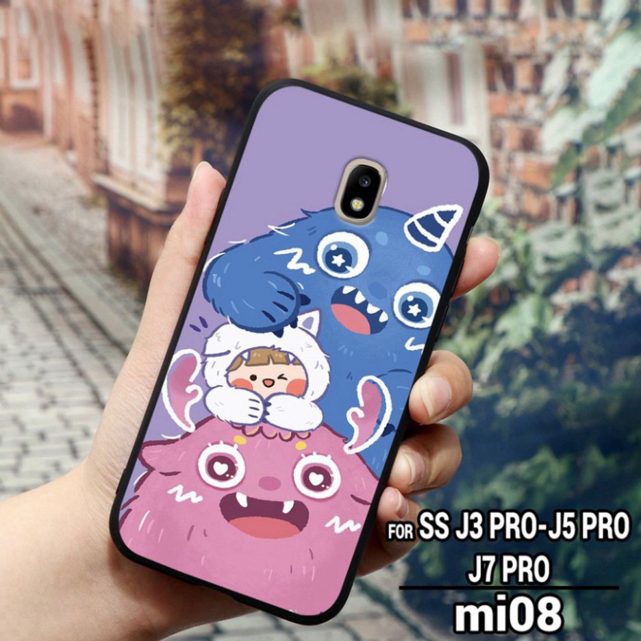 [HÀNG MỚI] Ốp lưng SAMSUNG GALAXY J3 PRO - J5 PRO - J7 PRO - J7 PLUS in hình Roro Jump dễ thương