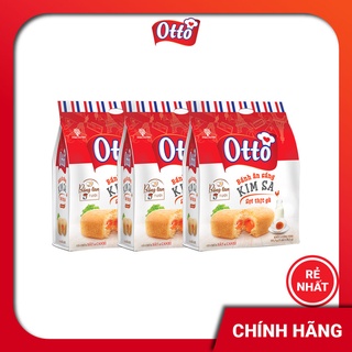 RẺ VÔ ĐỊCH CHÍNH HÃNG Combo 3 Túi bánh ăn sáng sợi thịt gà kim sa - Otto