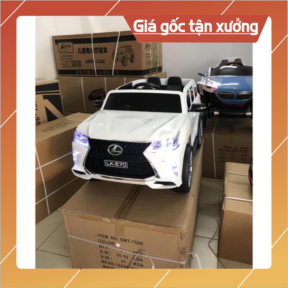 HOT [HOT] Ô tô xe điện điều khiển tự lái  LEXUS 570 trẻ em đa phong cách thời thượng