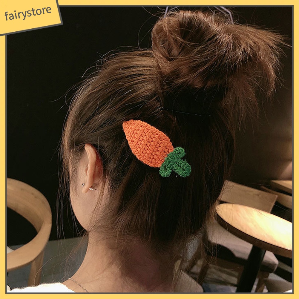 Kẹp Tóc Hình Trái Cây Dễ Thương Cho Nữ