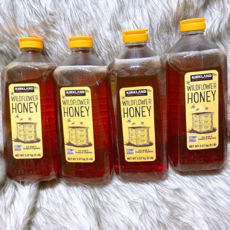 [HSD 11/2023] Mật ong cúa Mỹ Kirkland Signature Wildflower Honey 2.27kg