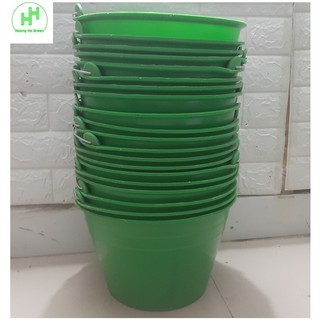20 Xô Nhựa Đựng Nước, Tưới Cây, Xách Hồ, Xách Vữa, Đựng Đồ, Có Quai Xách, Kích Thước 28x18Cm