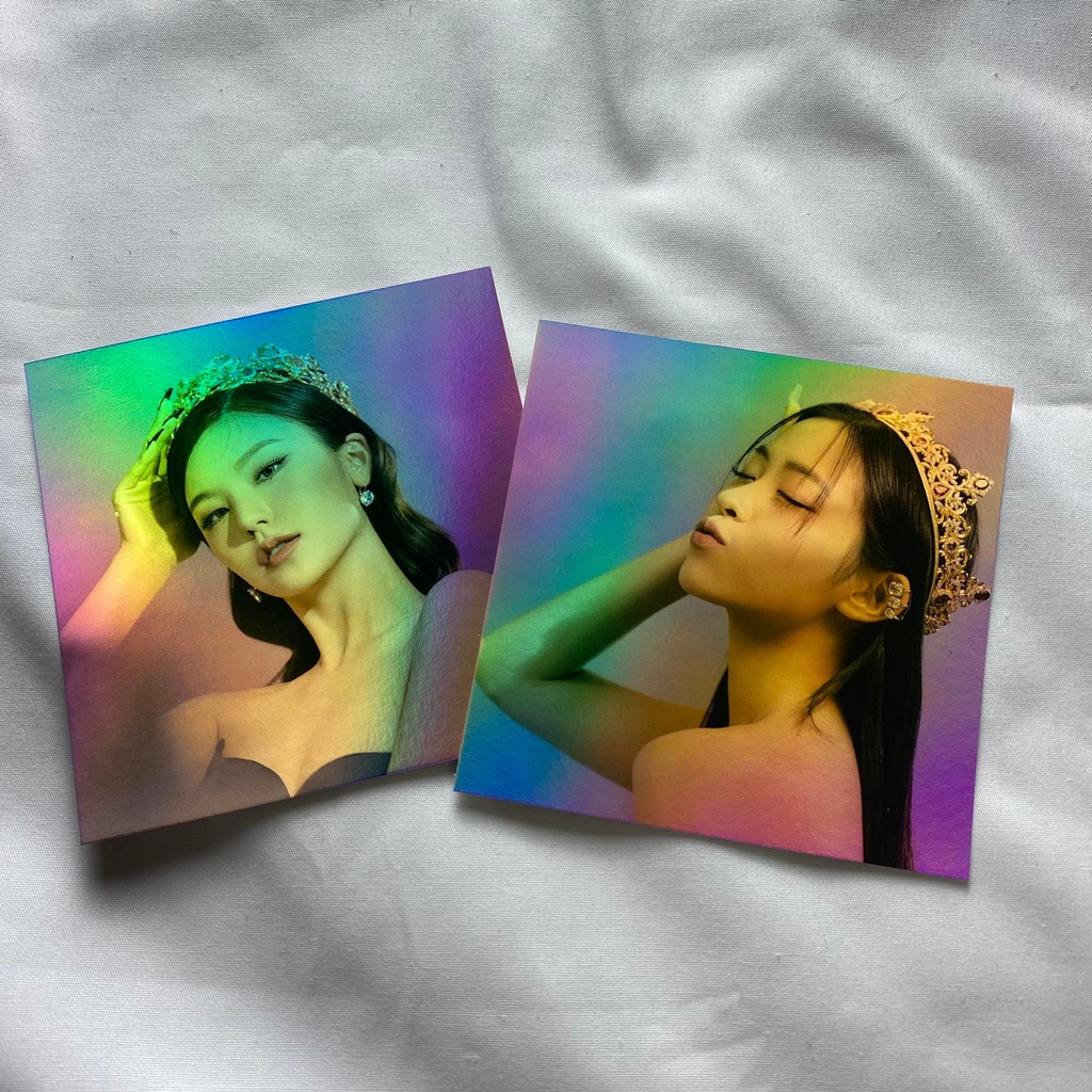 Bộ ảnh chính hãng không ảnh thẻ bo góc | Album không card Checkmate nhóm nhạc itzy