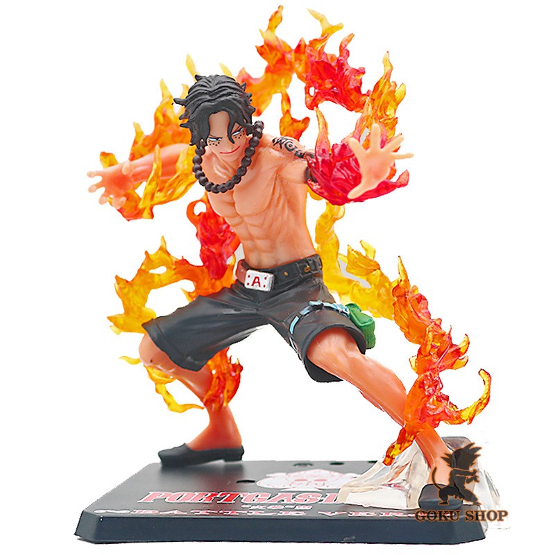 Mô hình ACE hỏa quyền 🔥FREE SHIP🔥 Mô hình ACE One Piece có 2 đầu thay đổi