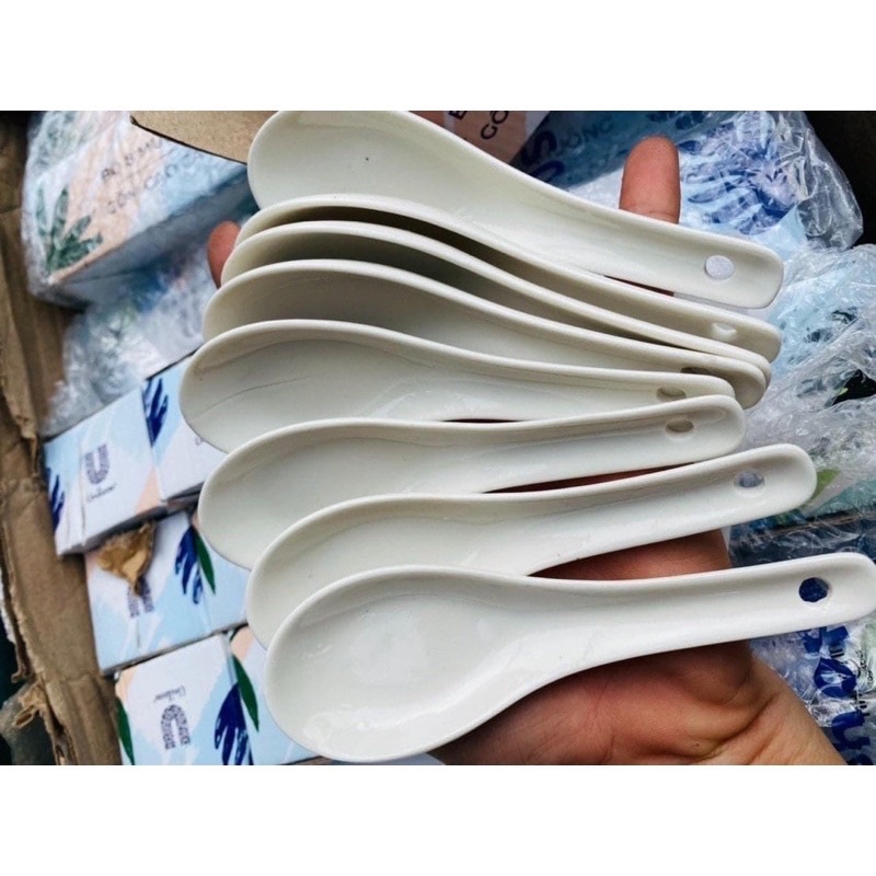 Set 8 Muỗng sứ cao cấp-Quà tặng Unilever