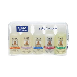 GAIA BABY STARTER KIT- SET MINI 5 CHAI CHĂM SÓC EM BÉ