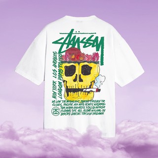 Áo Thun Stussy - Smokin Skull Tee