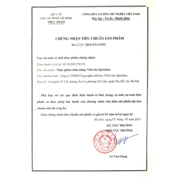 DV 5.1Tảo xoắn Đại Việt - Hỗ trợ tăng sức đề kháng -Spirulina Diamond (100 viên