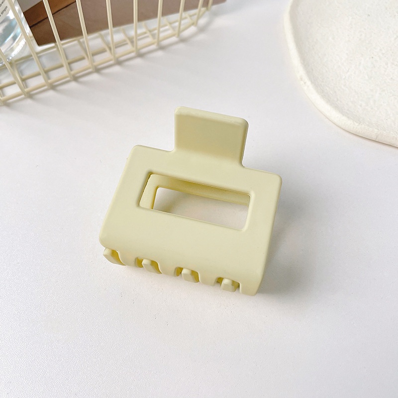 Kẹp Tóc Cỡ Lớn Màu Trắng Thời Trang Hàn Quốc Cho Nữ