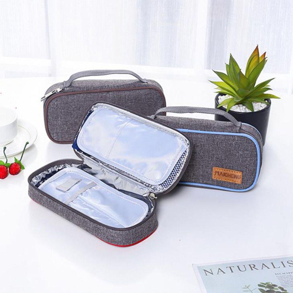 BORAG Túi Đựng Thuốc Vải Oxford Insulin Cách Nhiệt Diabetic Tiện Dụng Cho Gia Đình