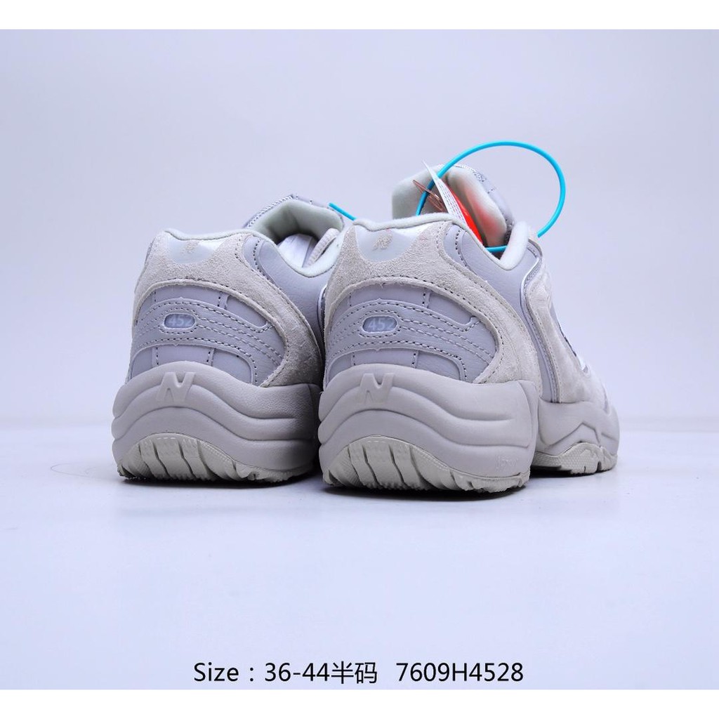 Giày thể thao NewBalance màu trắng cổ điển 452 H4528 dành cho nam nữ