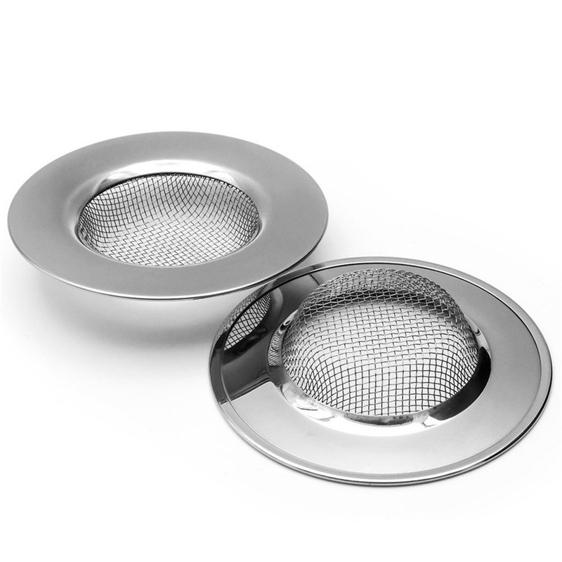 Lưới Lọc Rác Bằng Thép Không Gỉ Cho Bồn Rửa/Sàn Nhà Tắm Nhà Bếp