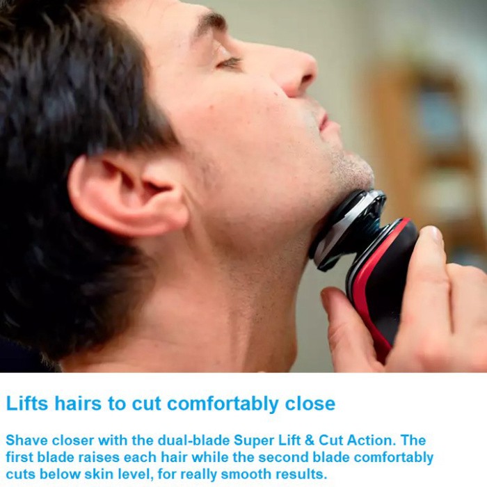 Sản Phẩm Máy cạo râu khô và ướt cao cấp Philips S5390/12. Tích hợp sạc nhanh, tiêu chuẩn chống nước cao (Bảo hành 12 t