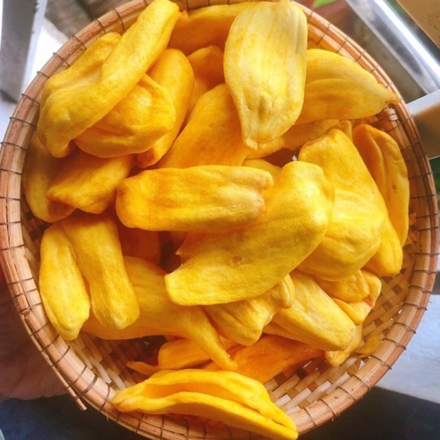 Mít Sấy Không Đường Hàng Xuất Khẩu Từ Mít Lá Bàng Nguyên Múi