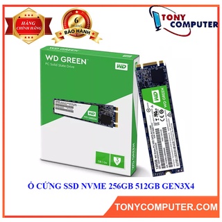Ổ CỨNG SSD NVME 256GB 512GB GEN3X4 NEW BH 36 THÁNG