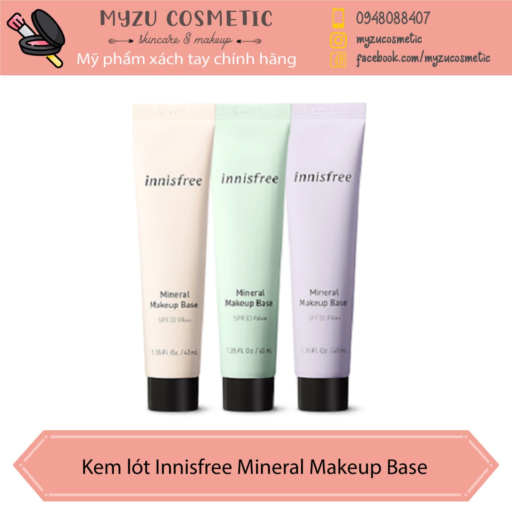 Kem lót Innisfree Mineral Makeup Base