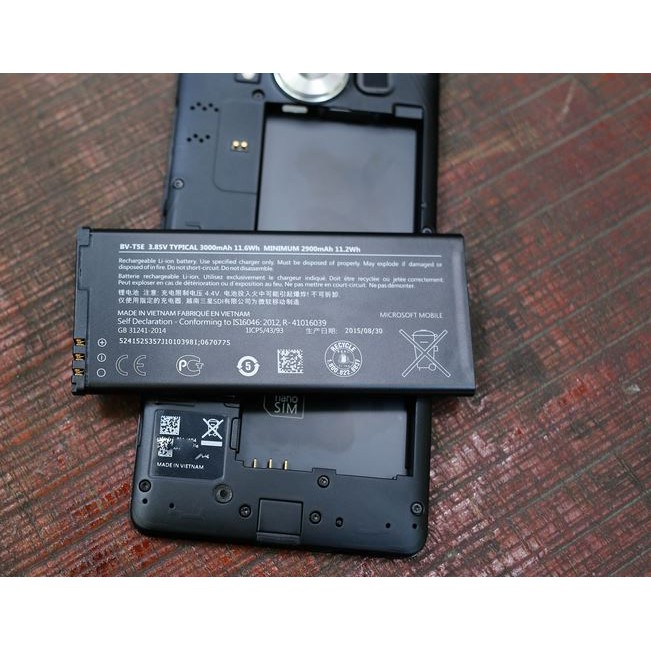 Pin Microsoft Lumia 950 (BV-T5E) Dung Lượng 3000mAh