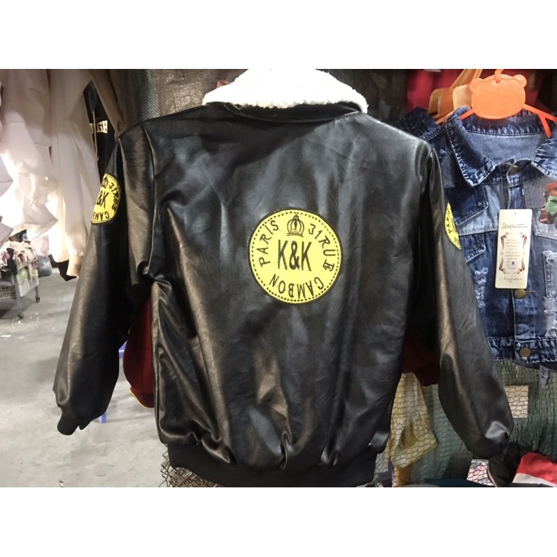 Áo da lót lông cho bé từ 12-25kg