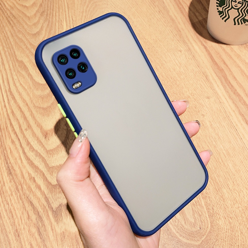 Ốp điện thoại trong suốt nhám chống sốc thời trang cho Realme C53 C55 C35 C33 C30 C30s C25s C25 C25y C21y C20 C11 2022 4G 5G 2023