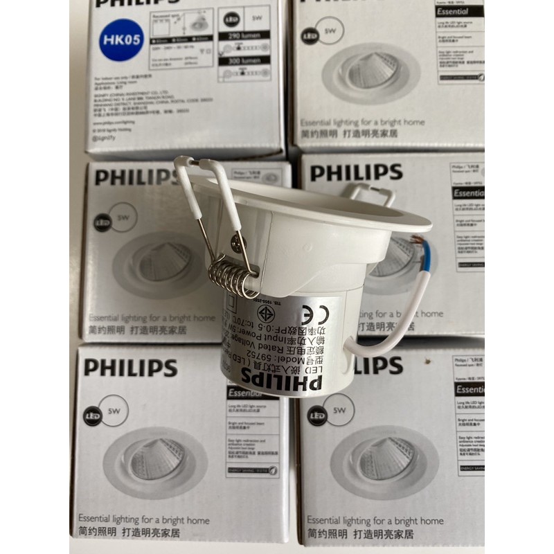 Đèn âm trần rọi philips 5w ,kyanite