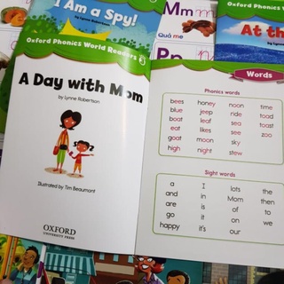 (Tặng file nghe) Oxford phonics world reader