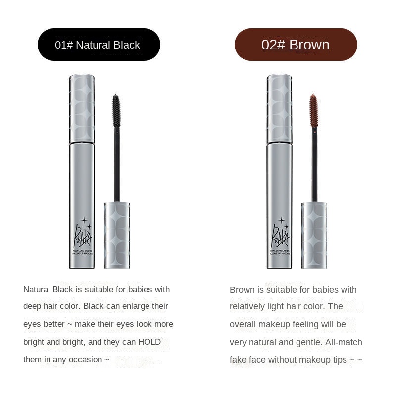 PIARA Mascara Và Bút Kẻ Mắt Chống Thấm Nước Không Nhòe Tạo Hiệu Ứng Ba Chiều