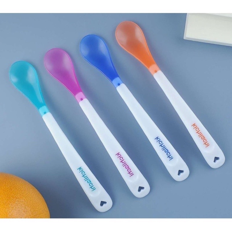 Thìa Báo Nóng Cao Cấp Kichi - Kèm Hộp Đựng Vệ Sinh