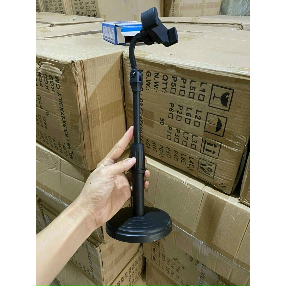 Giá Đỡ Điện Thoại Để Bàn, Quay TikTok, Livestream, Xem Video xoay 360 độ L7 hàng chuẩn