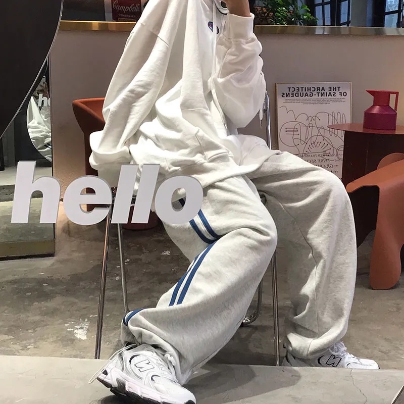 Quần thể thao ZHELIHANGFEI lưng cao ống rộng bảo vệ chân đa năng thời trang