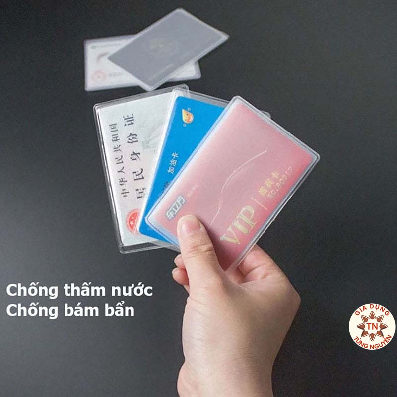 Túi Đựng Thẻ Card Bao Trong Suốt Để Chứng Minh Thư, Bằng Lái Xe [TÚI ĐỰNG THẺ]