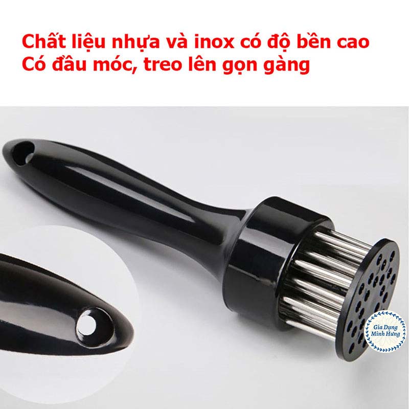 Dụng cụ châm bì, xăm bì, xâm bì, cây châm thịt, xâm thịt, xăm thịt, làm mềm thịt, làm heo quay da giòn [Xăm Thịt]