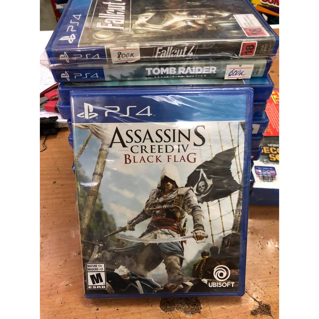 Đĩa Game Ps4 Assassin's Creed IV Black Flag