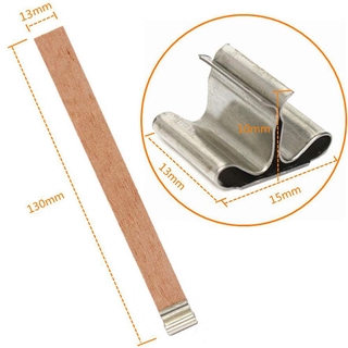 Set 100 bấc nến chất liệu gỗ