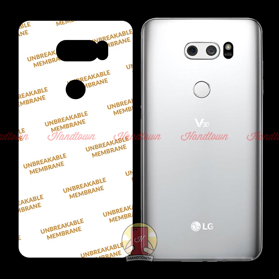 Dán PPF Mặt Lưng LG V30 / LG V40 ThinQ / LG V50 ThinQ Kính Cường Lực Dẻo Vân Cá Sấu / Hiệu Ứng Cầu Vồng / Trong Suốt